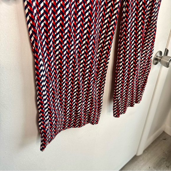 Cabi Kelly High Rise Wide Leg Patterned Crop Pants - Picture 9 of 11